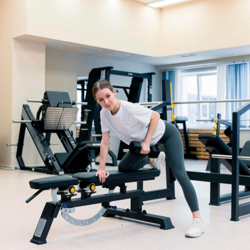 Скамья универсальная, мобильная DHZ Super Bench A3039 Скамья универсальная, мобильная DHZ Super Bench A3039