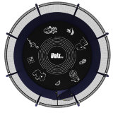 Батут UNIX line SUPREME GAME 10 ft + Basketball синий
