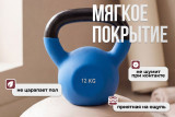 Гиря чугунная неопрен 12 кг (модель: К-5) VictoryFit VF-KN120