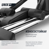 Эллиптический тренажер UNIX Fit E-1100 (LED) PRO с автонаклоном (полукоммерческий)