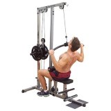 Тренажер на свободных весах Body Solid GLM-83 - верхняя/гребная тяги