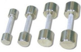 Набор хромированных гантелей 1-10 кг 20 шт. MB Barbell