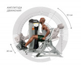 Разгибание нижней спины Hoist RS-1204 матовый черный