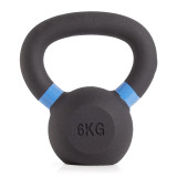 Гиря чугунная с цветным кольцом 6 кг (модель: К-3) VictoryFit VF-KCR060