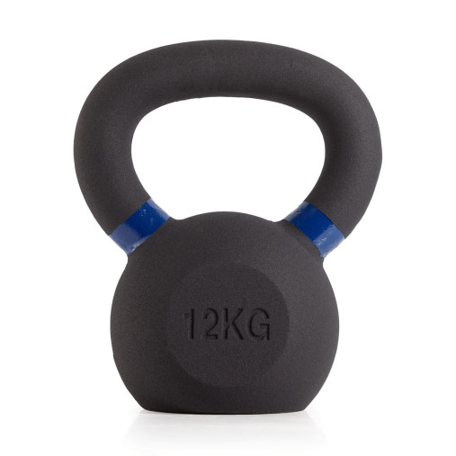 Гиря чугунная с цветным кольцом 12 кг (модель: К-3) VictoryFit VF-KCR120