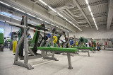 Олимпийская скамья для жима лежа со стойками AeroFit IF IFOFB
