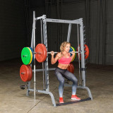 Машина Смита Body Solid GS348Q с тягой (стек 90кг) и батерфляем