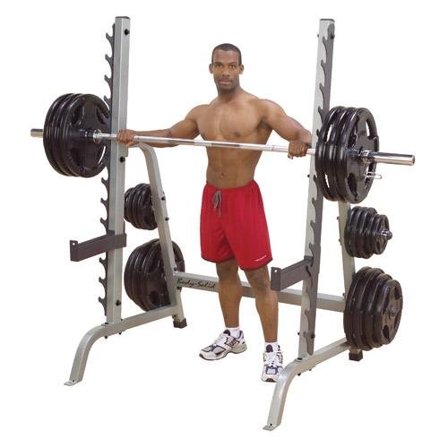 Силовая стойка для жимов и приседов со штангой Body-Solid GPR370