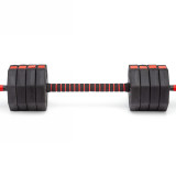 Гантели гексагональные разборные с грифом, 50 кг. (2 шт. х 25 кг.) VictoryFit VF-DН500