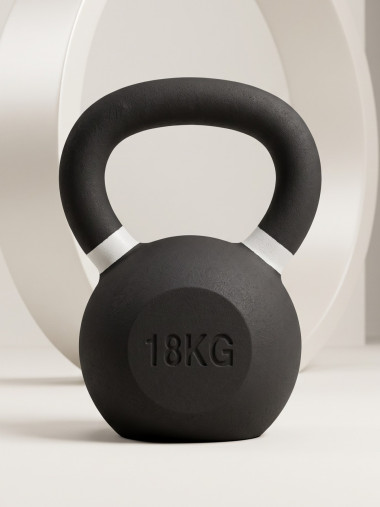 Гиря чугунная с цветным кольцом 18 кг (модель: К-3) VictoryFit VF-KCR180 Гиря чугунная с цветным кольцом 18 кг (модель: К-3) VictoryFit VF-KCR180