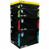 Плиометрический бокс LIVEPRO Soft Plyometric Box 914 x 762 x 304 мм, черный/зеленый