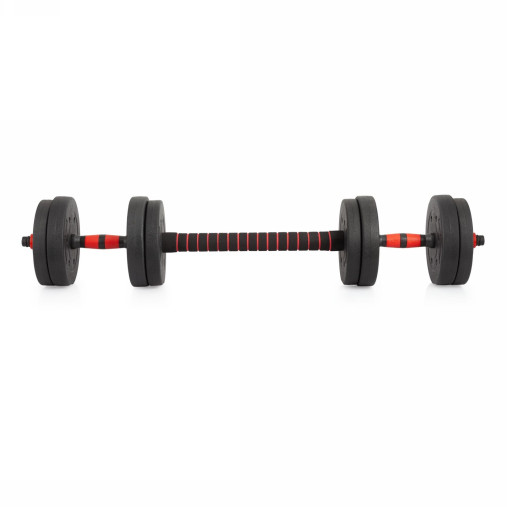 Гантели разборные с грифом, 10 кг. (2 шт. х 5 кг.) VictoryFit VF-DС100 Гантели разборные с грифом, 10 кг. (2 шт. х 5 кг.) VictoryFit VF-DС100