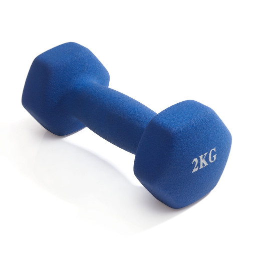 Гантель неразборная гексагональная неопрен 2 кг (2 штуки) VictoryFit VF-DHN020-2 Гантель неразборная гексагональная неопрен 2 кг (2 штуки) VictoryFit VF-DHN020-2