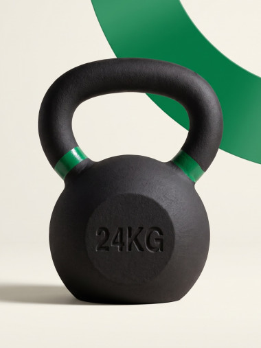 Гиря чугунная с цветным кольцом 24 кг (модель: К-3) VictoryFit VF-KCR240 Гиря чугунная с цветным кольцом 24 кг (модель: К-3) VictoryFit VF-KCR240
