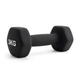 Гантель неразборная гексагональная неопрен 3 кг (2 штуки) VictoryFit VF-DHN030-2