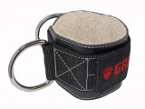 Ремень на лодыжку GRIZZLY Fitness Ankle Cuff Strap 7,5 см, кожа