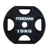 Диск X-Training уретановый FOREMAN FM/UPX-15KG-BK (15 кг)