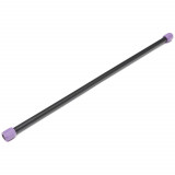 Гимнастическая палка LIVEPRO Weighted Bar 5 кг, фиолетовый/черный