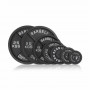 Диск олимпийский 51 мм. чугунный окрашенный VictoryFit VF-SC512500 (25 кг)