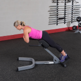 Гиперэкстензия спины Body-Solid GHYP345 (наклон 45°)