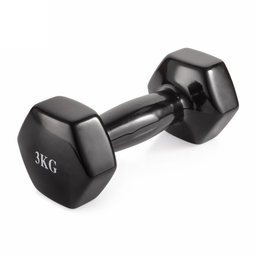Гантель неразборная 3 кг. винил VictoryFit VF-DV030 Гантель неразборная 3 кг. винил VictoryFit VF-DV030