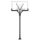 Баскетбольная стойка стационарная UNIX Line B-Stand-PC 72"x42" (180 х 105 см) R45 H230-305 см