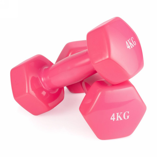 Гантель неразборная 4 кг. винил VictoryFit VF-DV040 Гантель неразборная 4 кг. винил VictoryFit VF-DV040