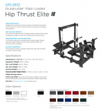 PRECOR GLUTEBUILDER GPL 612 Ягодичный мостик 