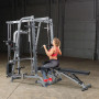 Силовой комплекс на базе 348 машины Смита Body-Solid GS348QP4 (без встроенного стека 90кг)