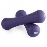 Гантель неразборная 1 кг. неопрен VictoryFit VF-DN010