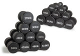 Набор гантелей КРУГЛЫХ (пары) от 2,5-25 кг VF-SET275-R (Шаг=2,5 кг Всего: 20 шт 275 кг) на стойке