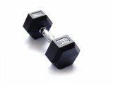 Гантель 8 кг гексагональная ZSO обрезиненная
