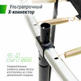 Батут UNIX line 8 ft (2.44 м) SUPREME GAME (blue)