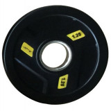 Диск обрезиненный 1.25 кг черно-желтый AeroFit AFPLC