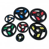 Диск обрезиненный 2.5 кг черно-синий AeroFit AFPLC