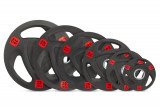 Диск 51 мм. полиуретановый с 3-мя хватами 2,5 кг VictoryFit олимпийский
