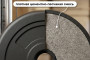 Диск 26 мм. пластиковый 1,25 кг VictoryFit VF-SPL260125