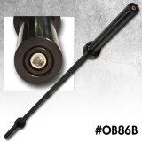 Гриф прямой 2180см, ф50мм черный Body-Solid OB86B
