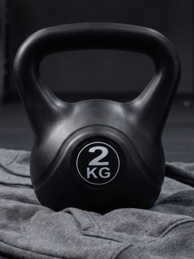 Гиря пластиковая 2 кг VictoryFit VF-KP020 Гиря пластиковая 2 кг VictoryFit VF-KP020