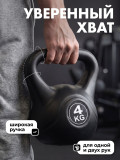 Гиря пластиковая 4 кг VictoryFit VF-KP040