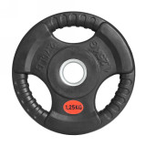 Диск 31 мм. обрезиненный с 3-мя хватами 1,25 кг, VictoryFit VF-S250125 Диск 31 мм. обрезиненный с 3-мя хватами 1,25 кг, VictoryFit VF-S250125