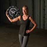 Часы настенные Body-Solid STT45 в виде тяжелоатлетического диска