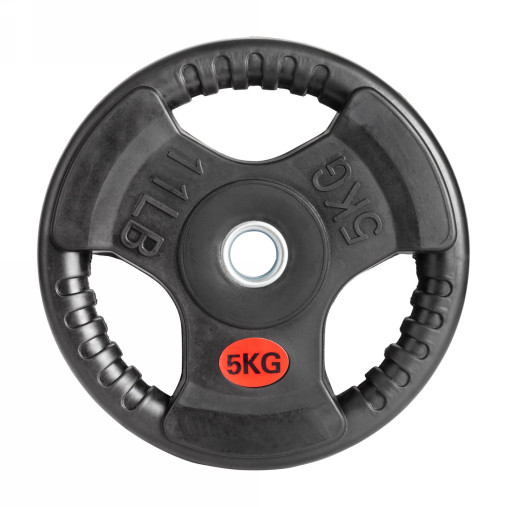 Диск 31 мм. обрезиненный с 3-мя хватами 5 кг, VictoryFit VF-S250500 Диск 31 мм. обрезиненный с 3-мя хватами 5 кг, VictoryFit VF-S250500
