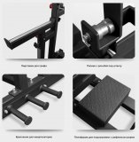 BRONZE GYM AL-320 Скамья для жима пауэрлифтерская