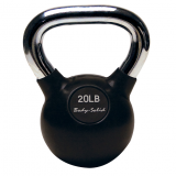 Гиря 9,1 кг (20lb) с хромированной ручкой Body-Solid