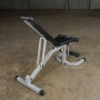 Силовая регулируемая скамья Body-Solid PFID130X с блоком для ног