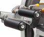 Сгибание ног сидя HOIST CL-3402 Club Line грузоблочный (рама: серебряный/ обивка: синий)