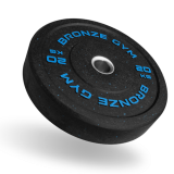 Диск бамперный 20 кг синий BRONZE GYM BG-BMP-20