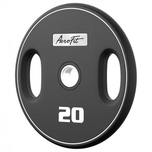 Набор олимпийских дисков Aerofit AFPLC с хватами от 2,5-25 кг в уретане (157,5 кг)