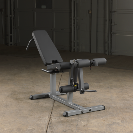 Скамья для мышц ног Body-Solid GLCE365B Leg Extension Curl Machine (черная рама, черная обивка)
